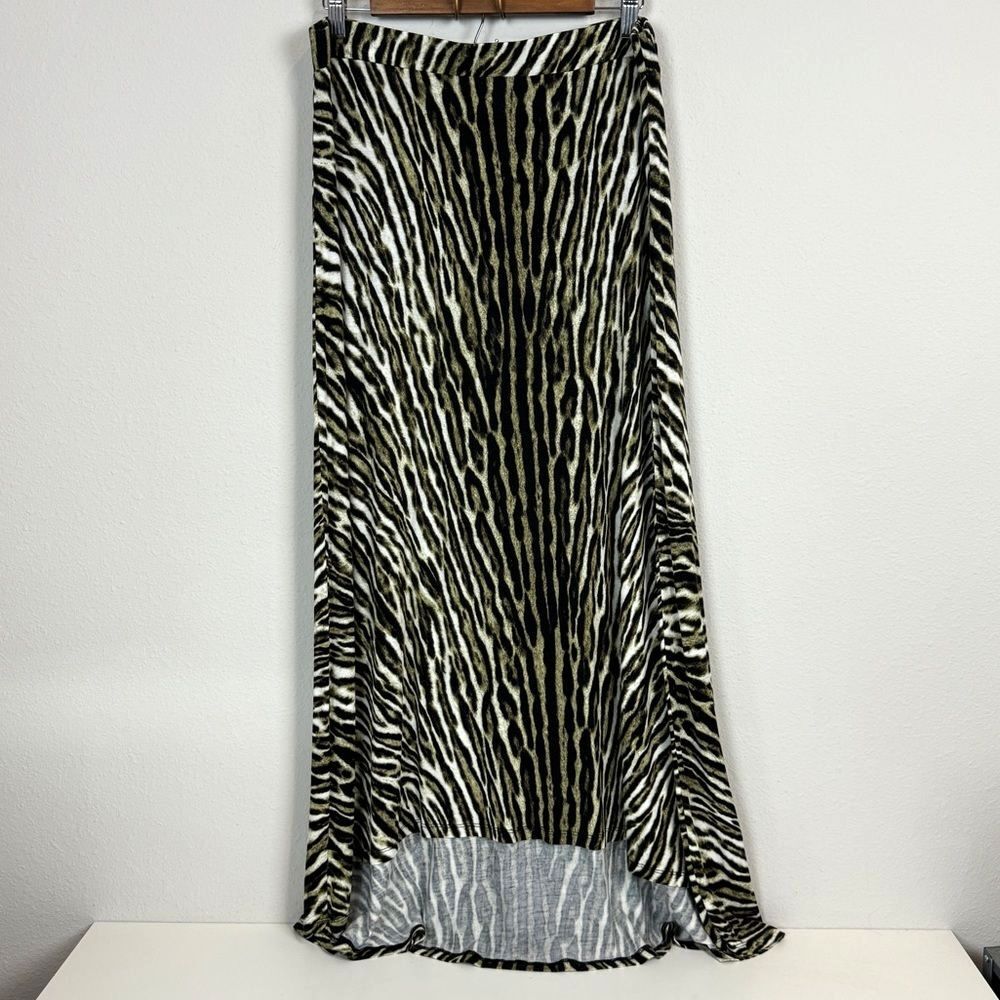 Michael Michael Kors Animal Print Maxi Skirt L